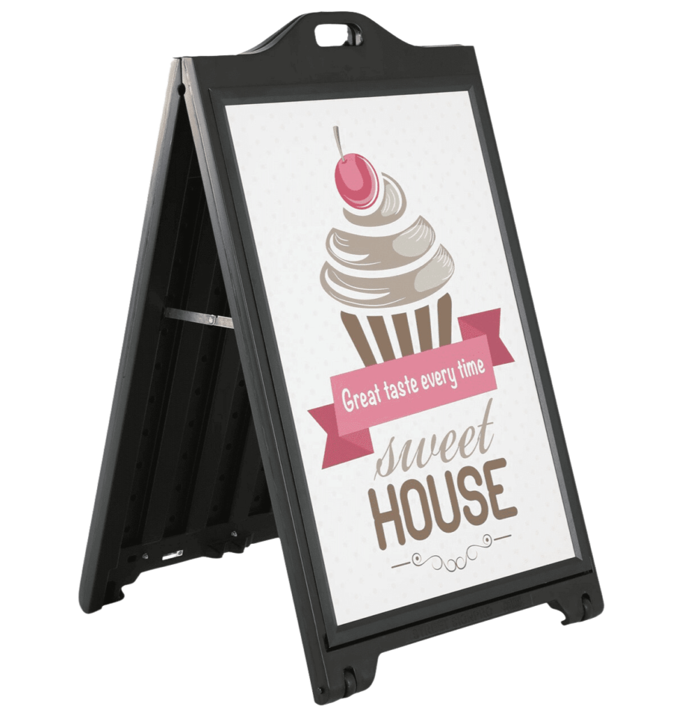 Break Through Signs A-Frame